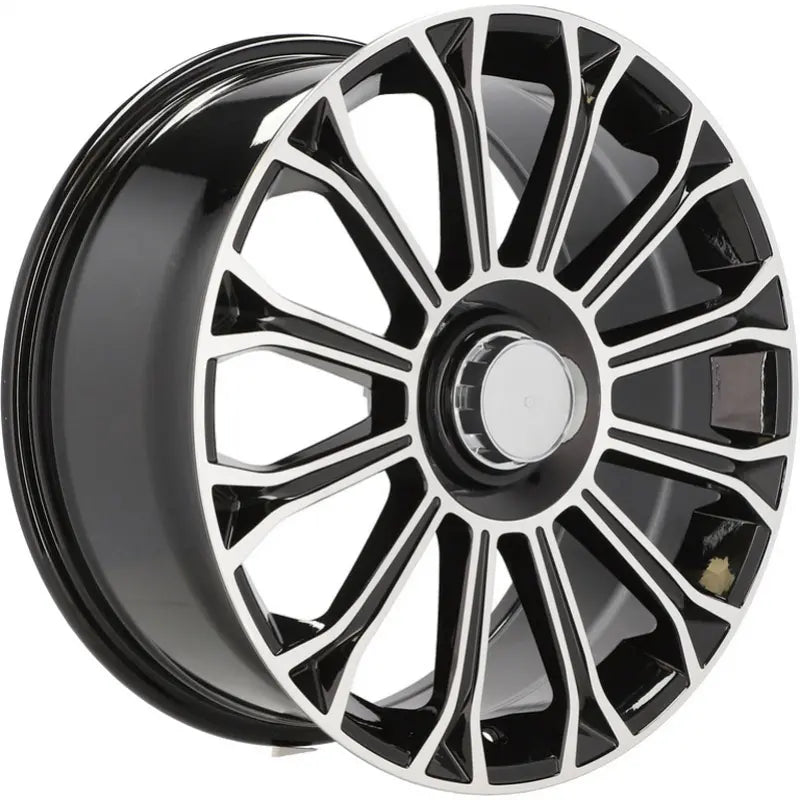 Alu kola pro Mercedes FBX003 8x18 5x112 ET35 66.6 Black Polished | Wheelsup.cz