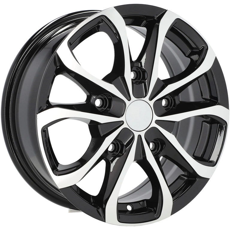 Alu kola pro Ford FBX079 6.5x16 5x160 ET56 65.1 Black Polished | Wheelsup.cz