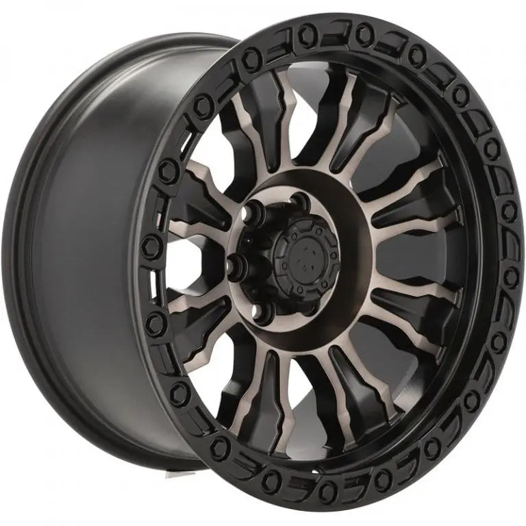 Alu kola pro Offroad FBX087 9x17 6x139.7 ET0 110.1 Black Polished Matt | Wheelsup.cz