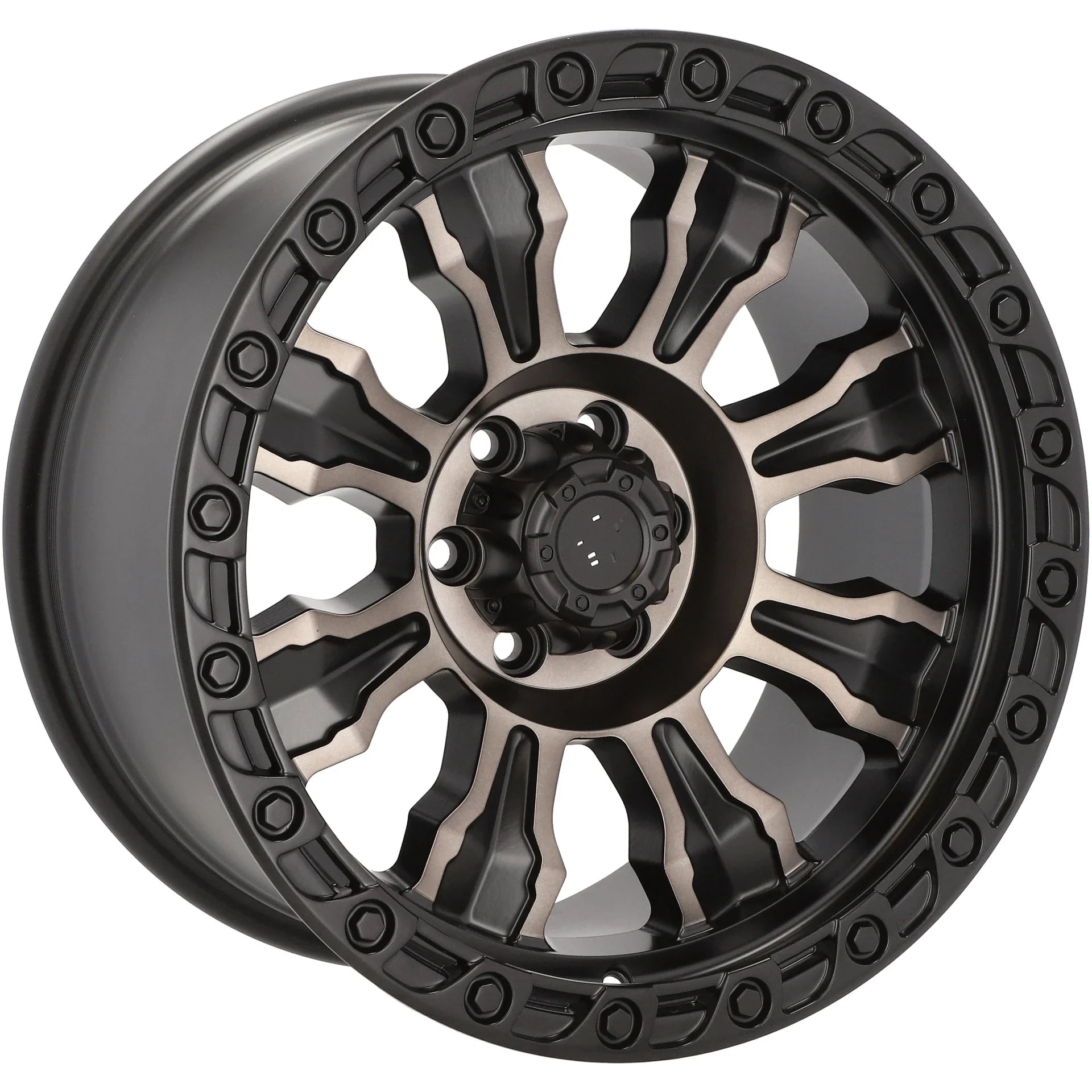 Alu kola pro Offroad FBX087 9x17 5x127 ET-10 71.6 Black Polished Matt | Wheelsup.cz