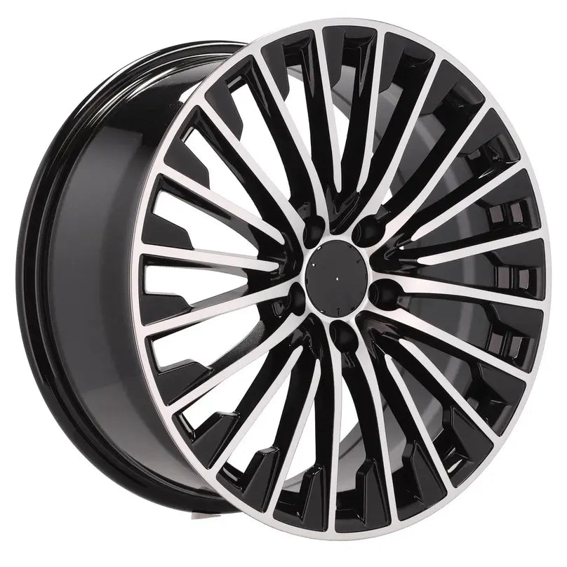 Alu kola pro Mercedes FBX132 8.5x19 5x112 ET40 66.6 Black Polished | Wheelsup.cz