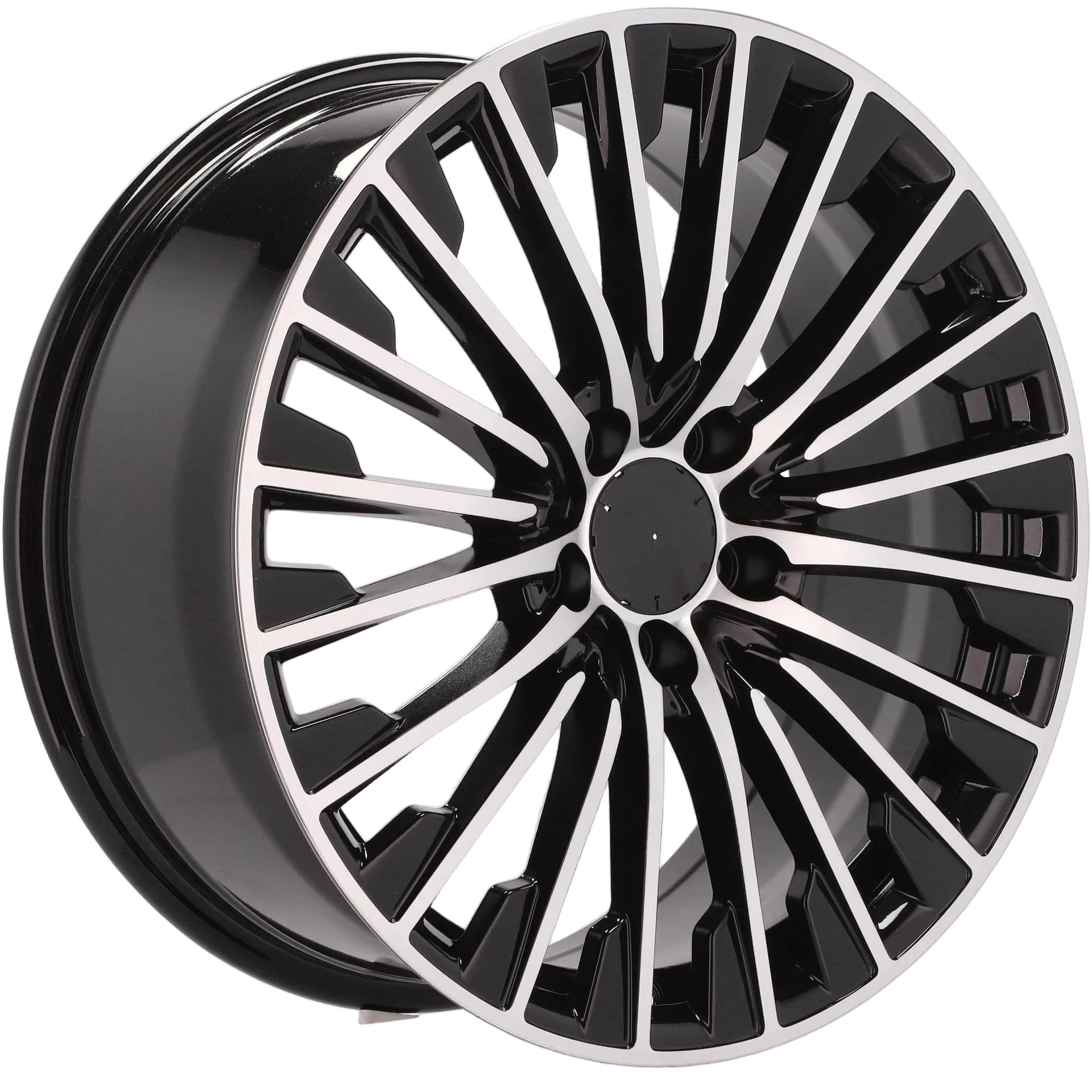 Alu kola pro Mercedes FBX132 8x18 5x112 ET32.5 66.6 Black Polished | Wheelsup.cz
