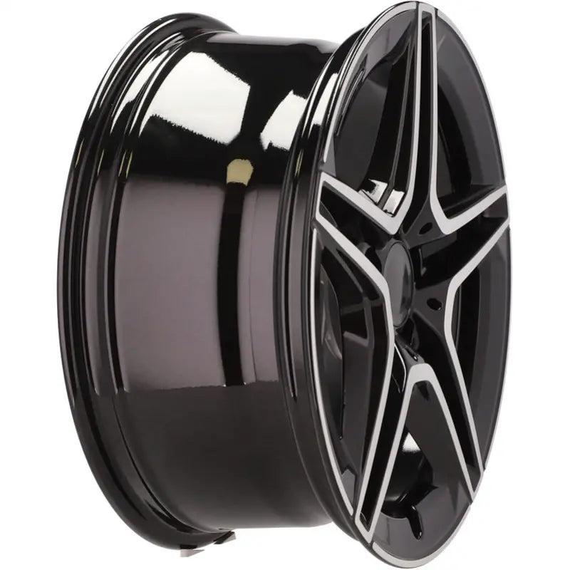 Alu kola pro Mercedes FBX142 8x18 5x112 ET40 66.6 Black Polished | Wheelsup.cz