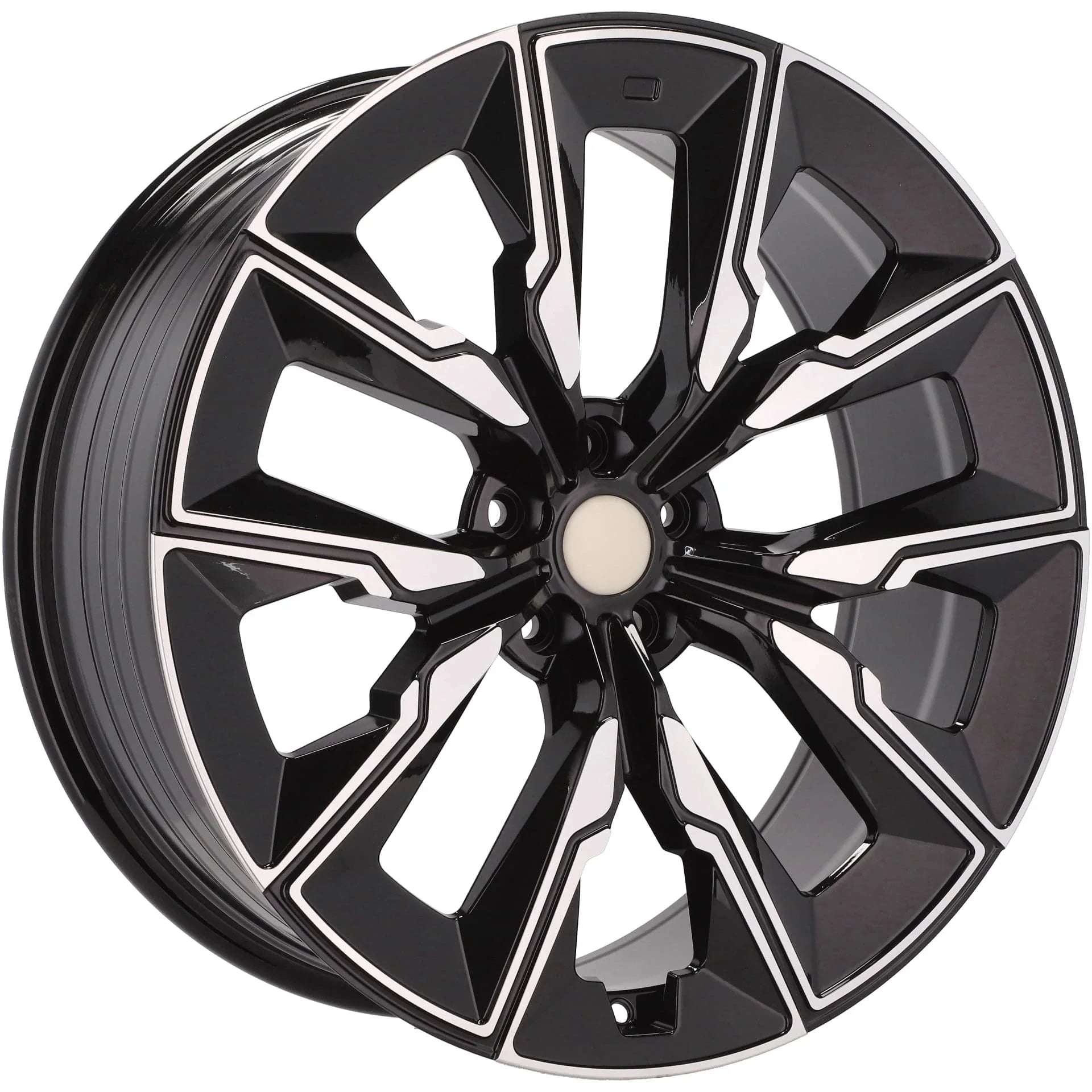 Alu kola pro BMW FBX144 10x21 5x112 ET41 66.6 Black Polished