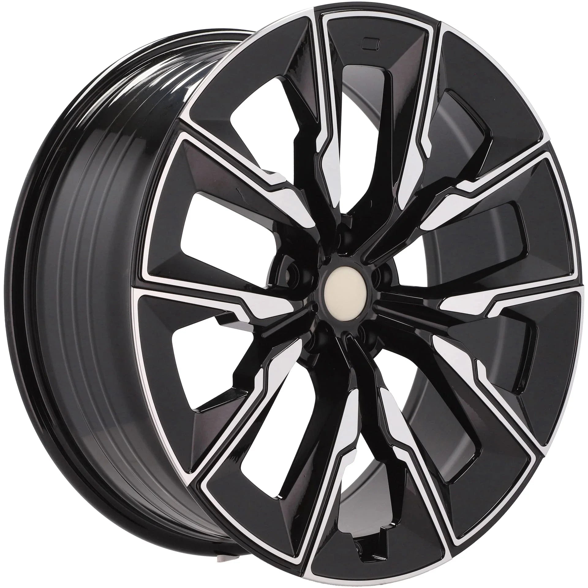 Alu kola pro BMW FBX144 8.5x21 5x112 ET25 66.6 Black Polished | Wheelsup.cz