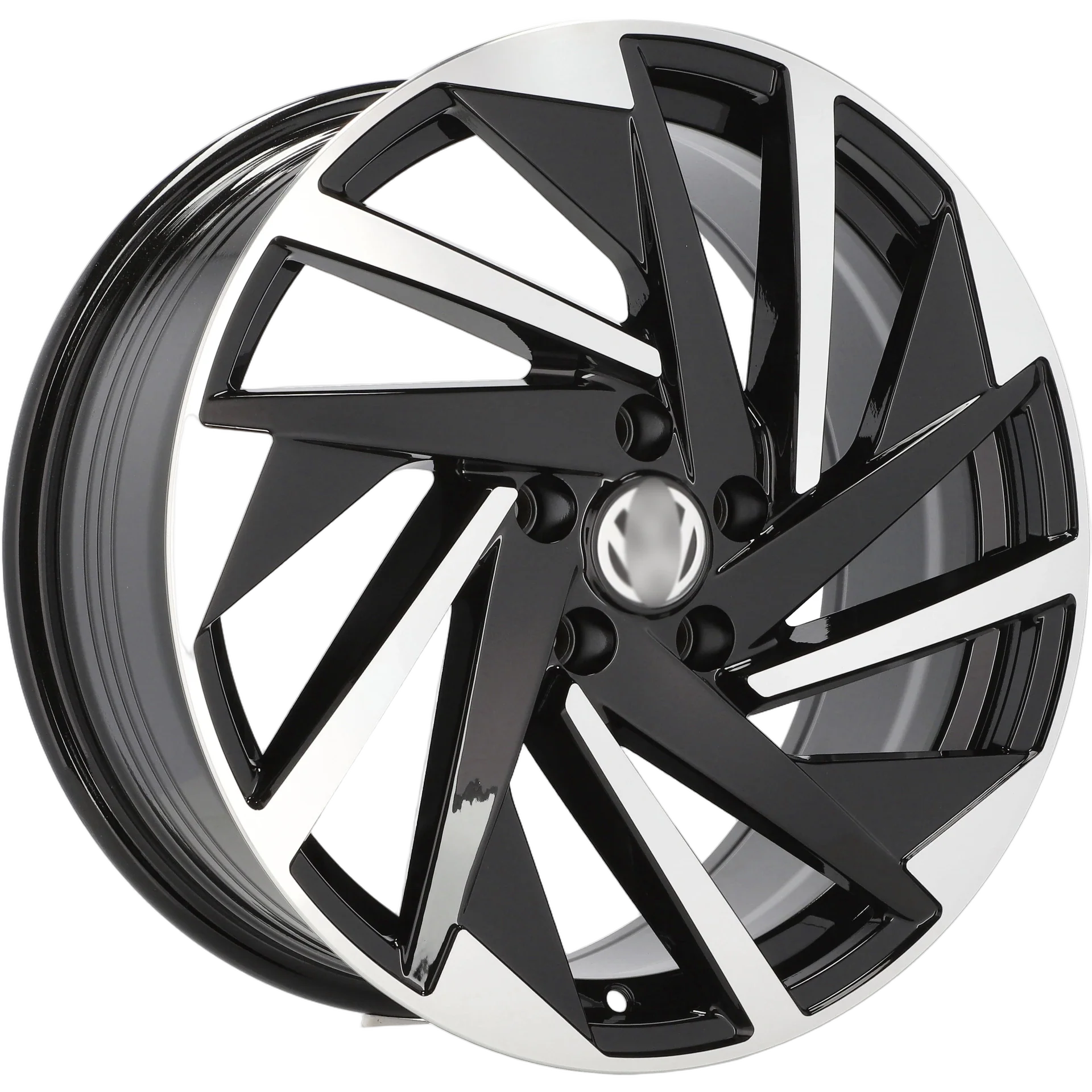 Alu kola pro Volkswagen FBX170 8x18 5x112 ET45 57.1 Black Polished | Wheelsup.cz
