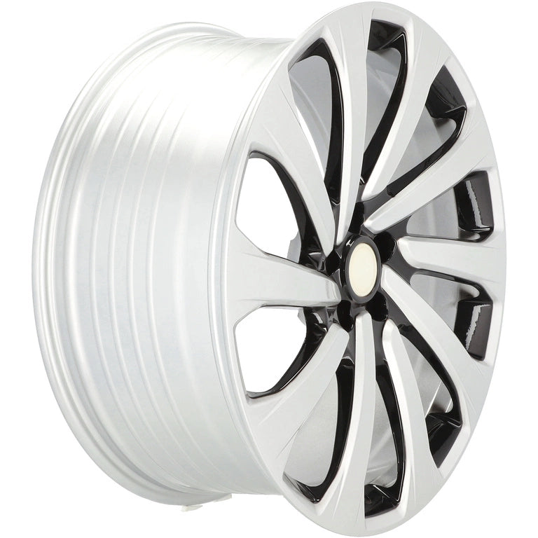 Alu kola pro Land Rover FBX191 9.5x22 5x120 ET42.5 72.6 Silver & Black | Wheelsup.cz