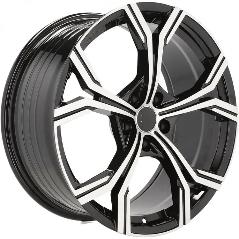 Alu kola pro Audi FBX201 8.5x19 5x112 ET40 66.6 Black Polished | Wheelsup.cz