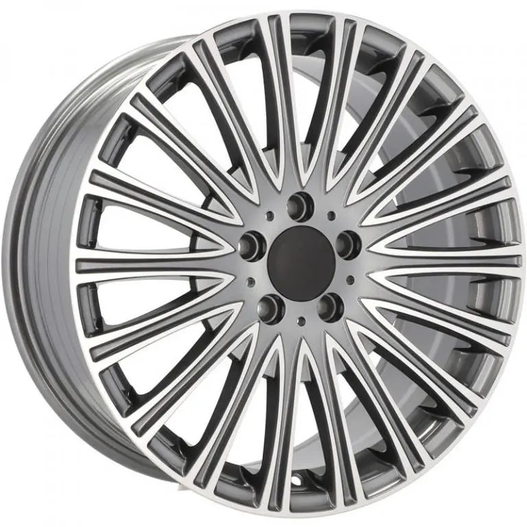 Alu kola pro Mercedes FBX210 8x18 5x112 ET43 66.6 Grey Polished | Wheelsup.cz