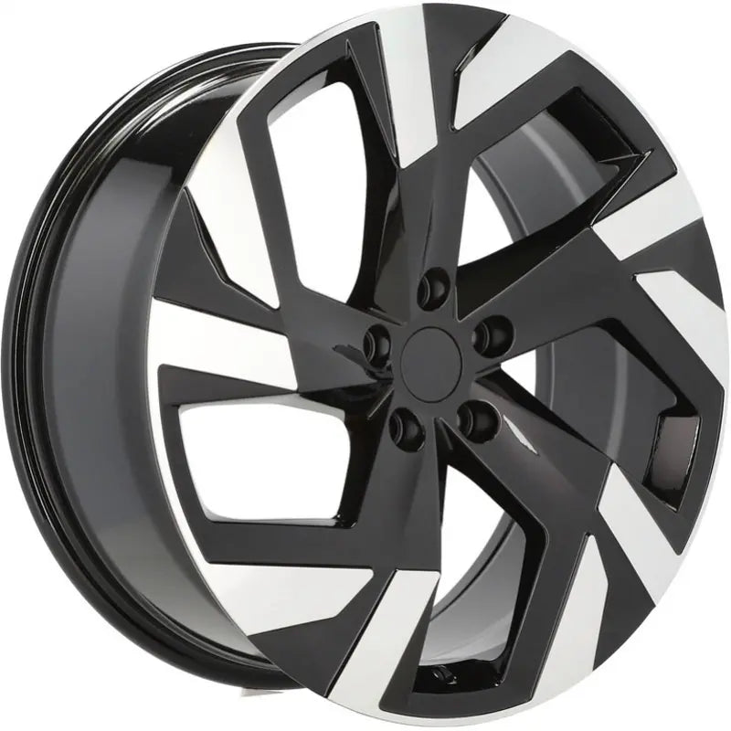 Alu kola pro Škoda FBX230 8x19 5x112 ET40 57.1 Black Polished | Wheelsup.cz