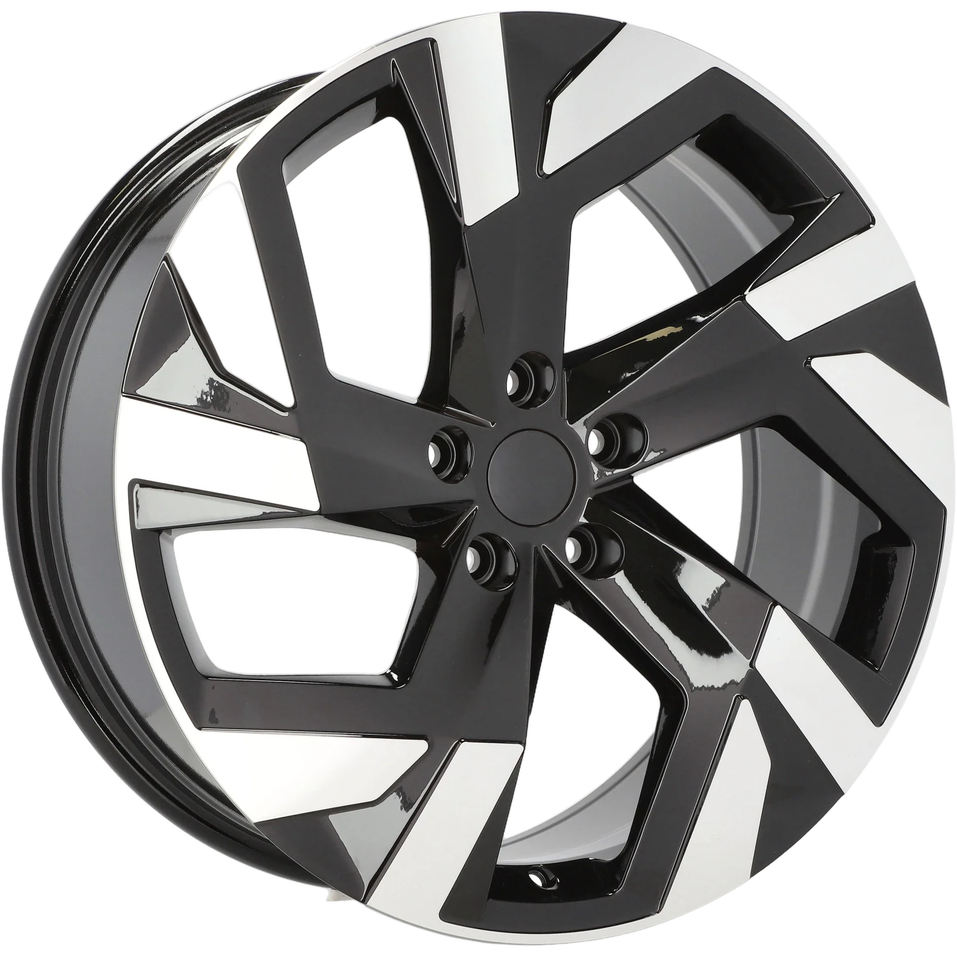 Alu kola pro Škoda FBX230 8x19 5x112 ET40 57.1 Black Polished | Wheelsup.cz