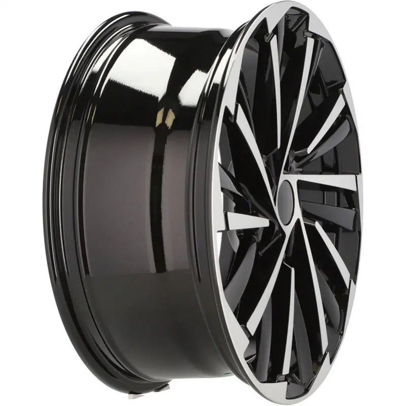 Alu kola pro Škoda FBX261 7.5x18 5x112 ET40 57.1 Black Polished | Wheelsup.cz