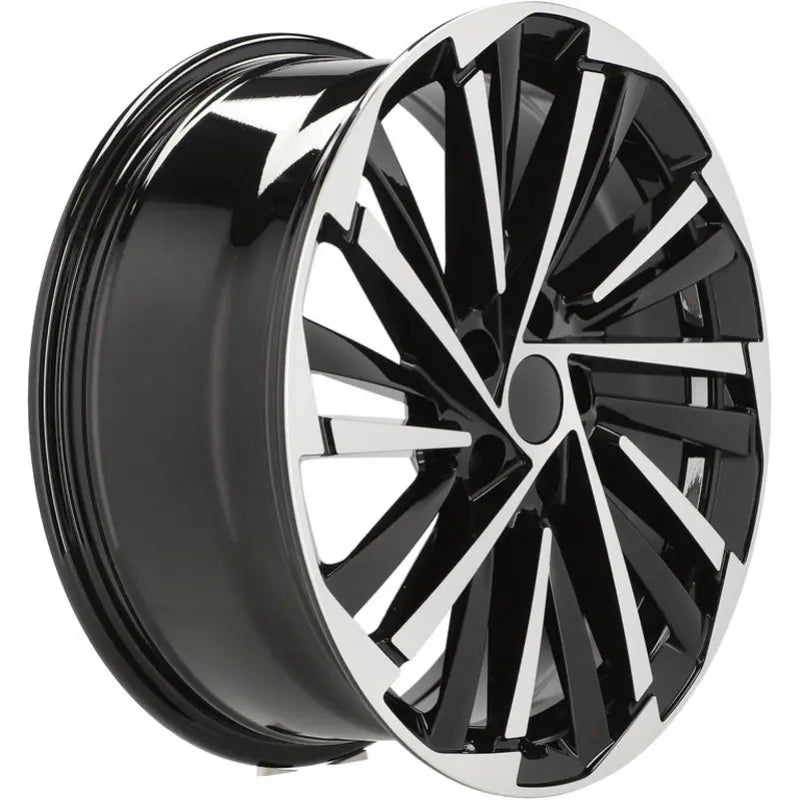 Alu kola pro Škoda FBX261 7.5x18 5x112 ET40 57.1 Black Polished | Wheelsup.cz