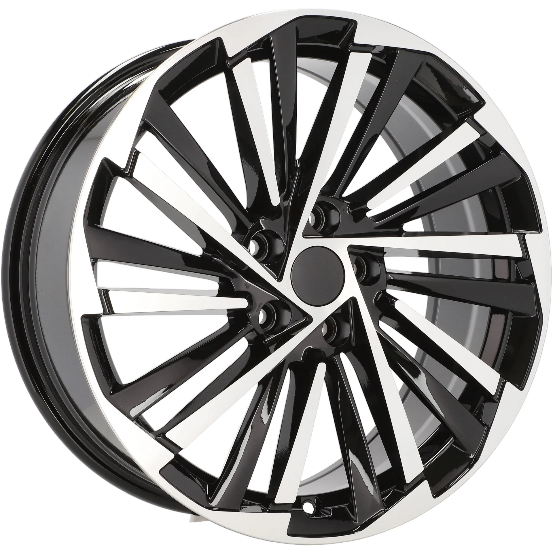 Alu kola pro Škoda FBX261 7.5x18 5x112 ET40 57.1 Black Polished | Wheelsup.cz