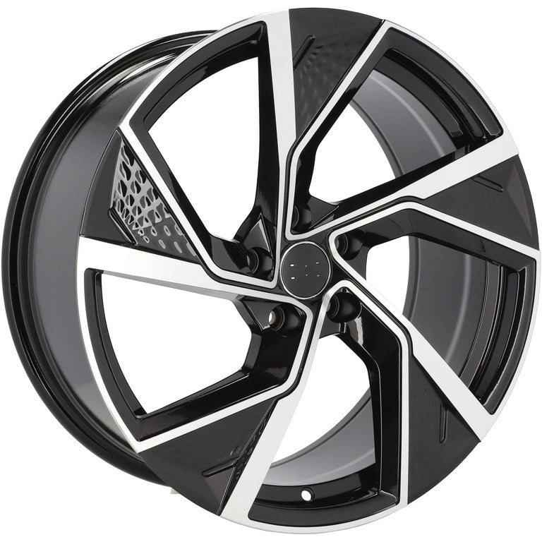 Alu kola pro Audi FBX264 8.5x19 5x112 ET35 66.6 Black Polished | Wheelsup.cz