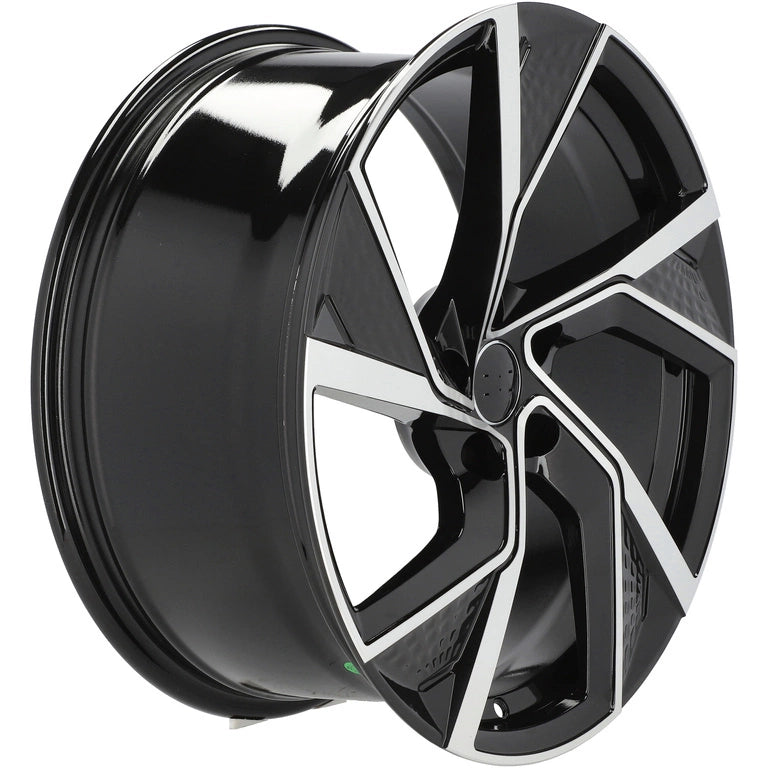 Alu kola pro Audi FBX264 8.5x19 5x112 ET35 66.6 Black Polished | Wheelsup.cz