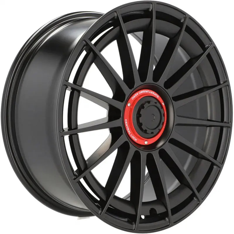 Alu kola Racing Line FBX298 8.5x19 5x112 ET35 66.6 Black Half Matt | Wheelsup.cz