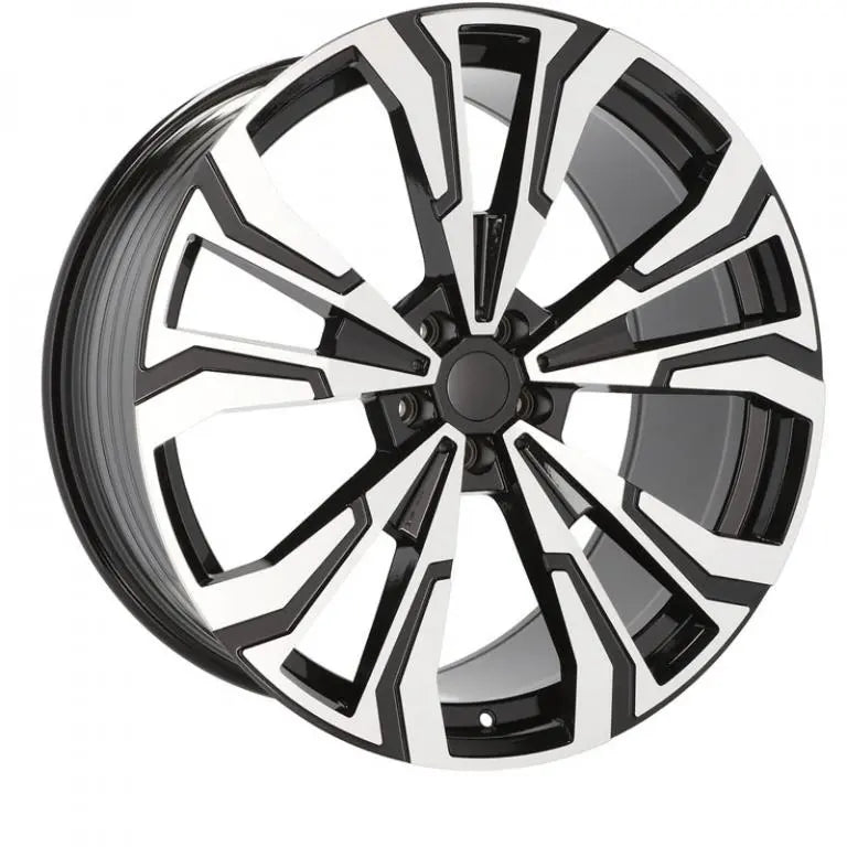 Alu kola pro BMW FBX307 9.5x22 5x112 ET32 66.6 Black Polished | Wheelsup.cz