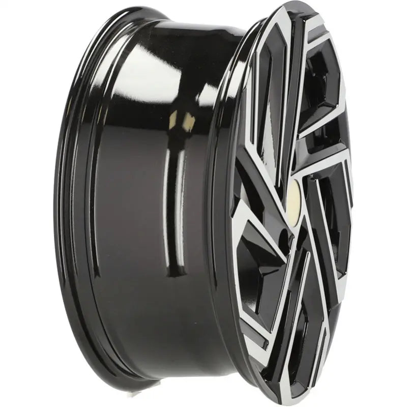 Alu kola pro Hyundai FBX345 7.5x19 5x114.3 ET51 67.1 Black Polished | Wheelsup.cz