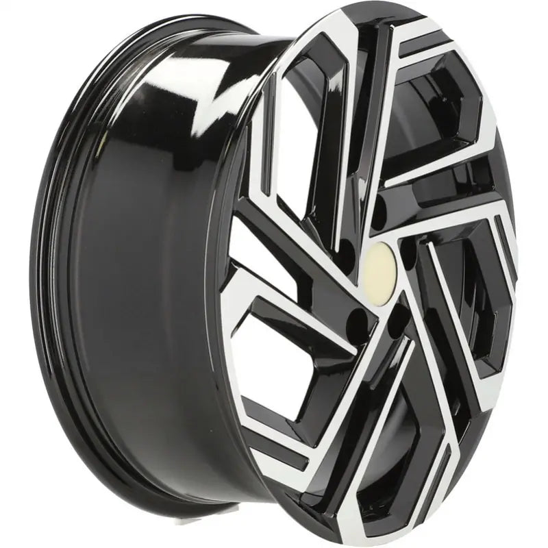 Alu kola pro Hyundai FBX345 7.5x19 5x114.3 ET51 67.1 Black Polished | Wheelsup.cz