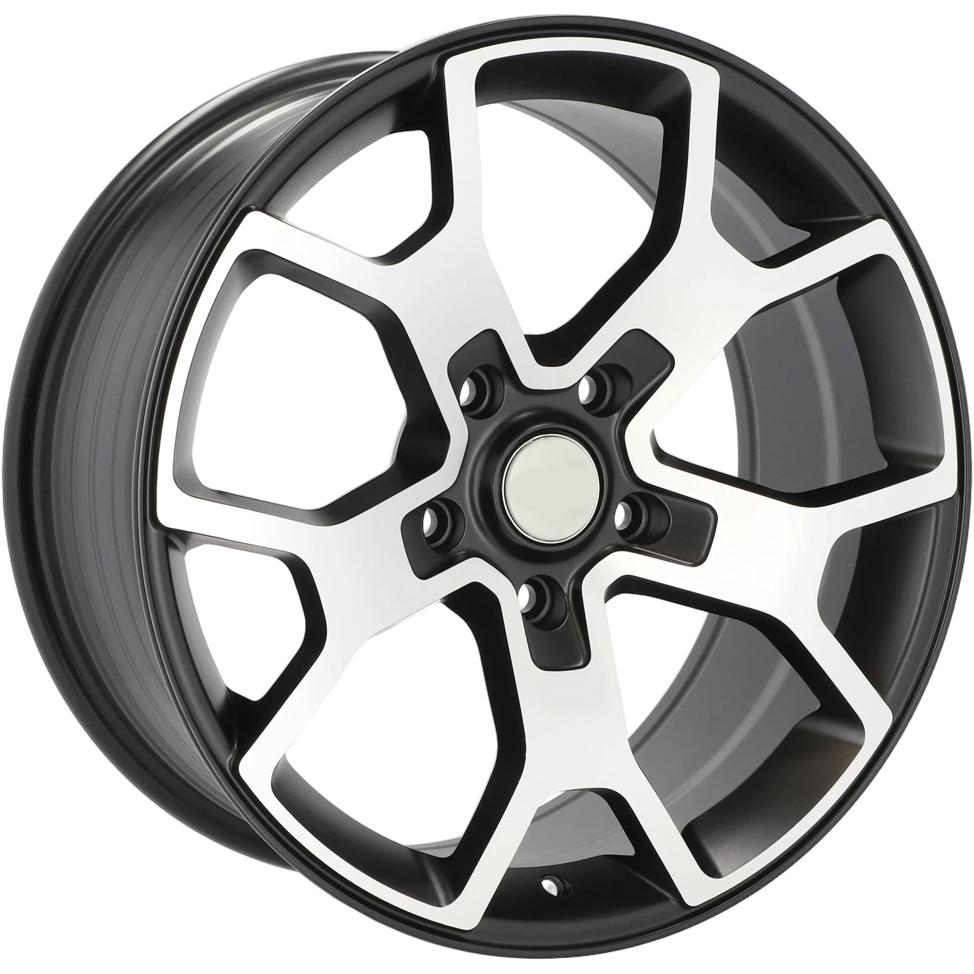 Alu kola pro Jeep FBX372 8x18 5x127 ET35 71.6 Black Polished Half Matt | Wheelsup.cz