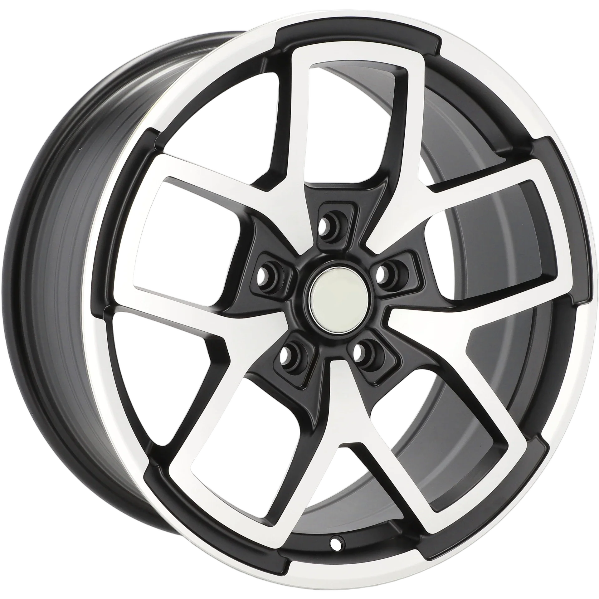 Alu kola pro Jeep FBX373 8x18 5x127 ET35 71.6 Black Polished Half Matt | Wheelsup.cz