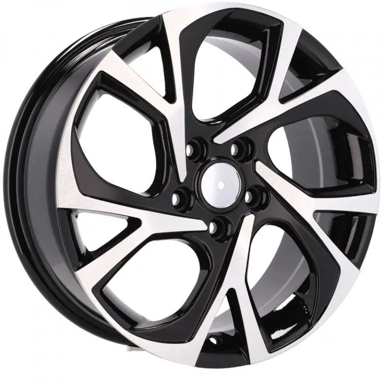Alu kola pro Toyota FE132 7x17 5x114.3 ET45 60.1 Black Polished | Wheelsup.cz