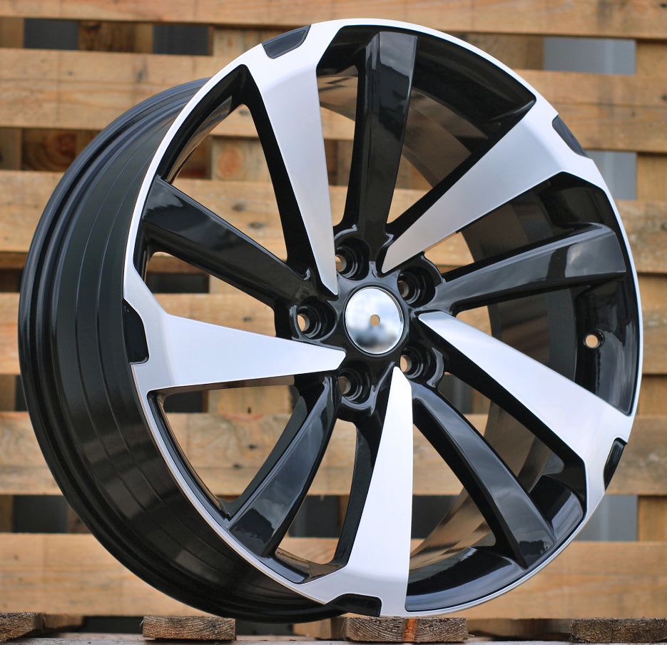 Alu kola Racing Line FE172 8x19 5x114.3 ET35 Black Polished, Lexus WheelsUp