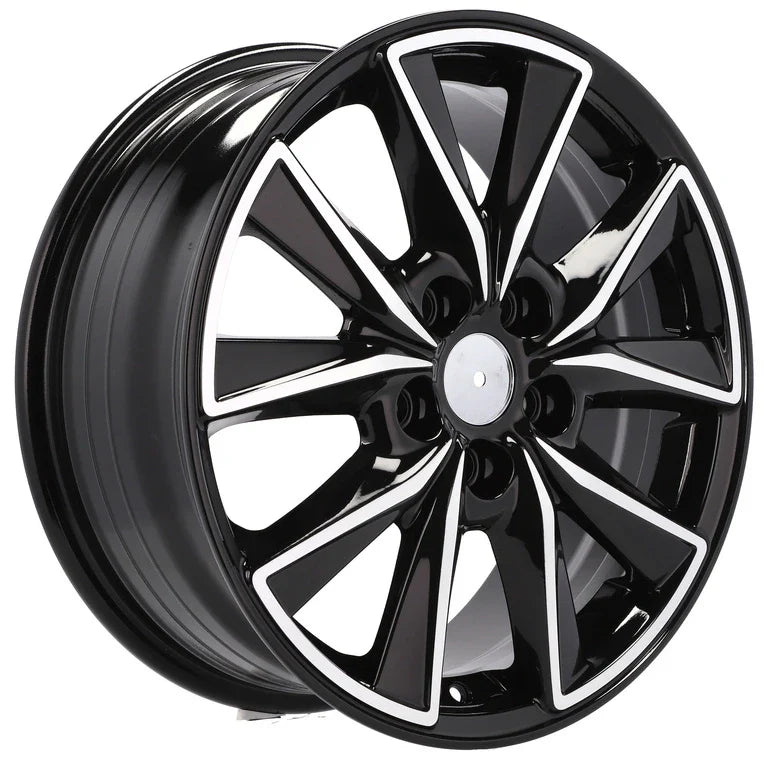 Alu kola pro Mazda FE173 7x17 5x114.3 ET50 67.1 Black Polished | Wheelsup.cz