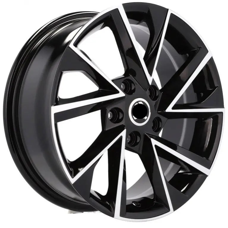 Alu kola pro Škoda FE181 8x18 5x112 ET41 57.1 Black Polished | Wheelsup.cz