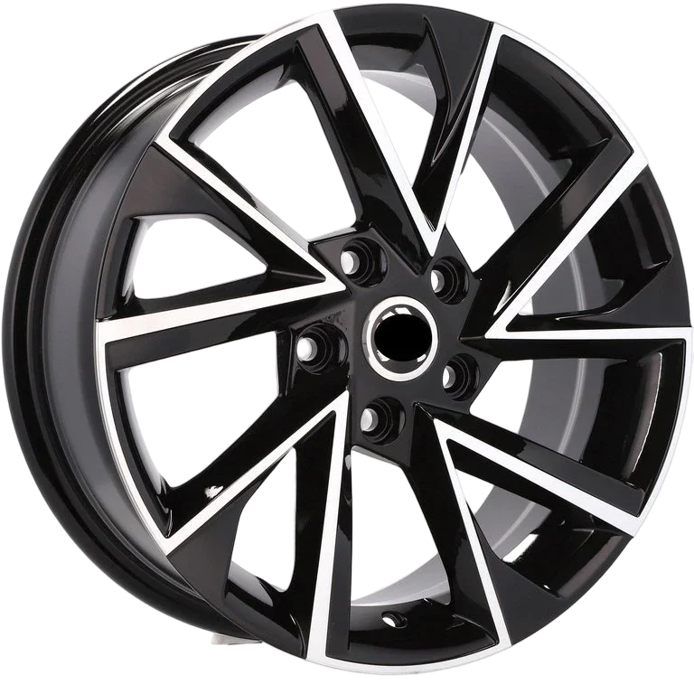 Alu kola pro Škoda FE181 6.5x16 5x112 ET46 Black Polished | Wheelsup.cz