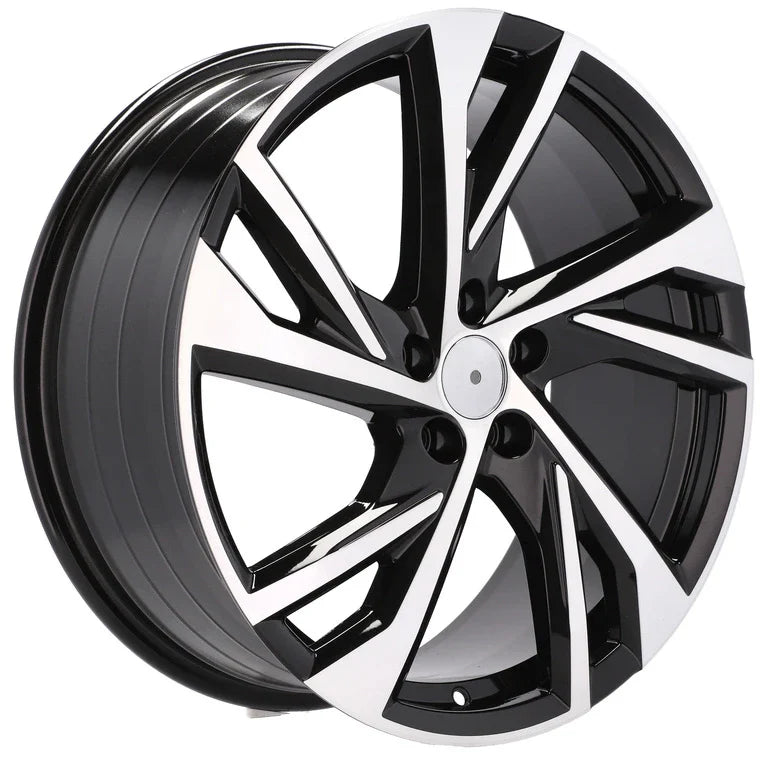 Alu kola pro Volvo FE183 8x18 5x108 ET50 63.4 Black Polished | Wheelsup.cz