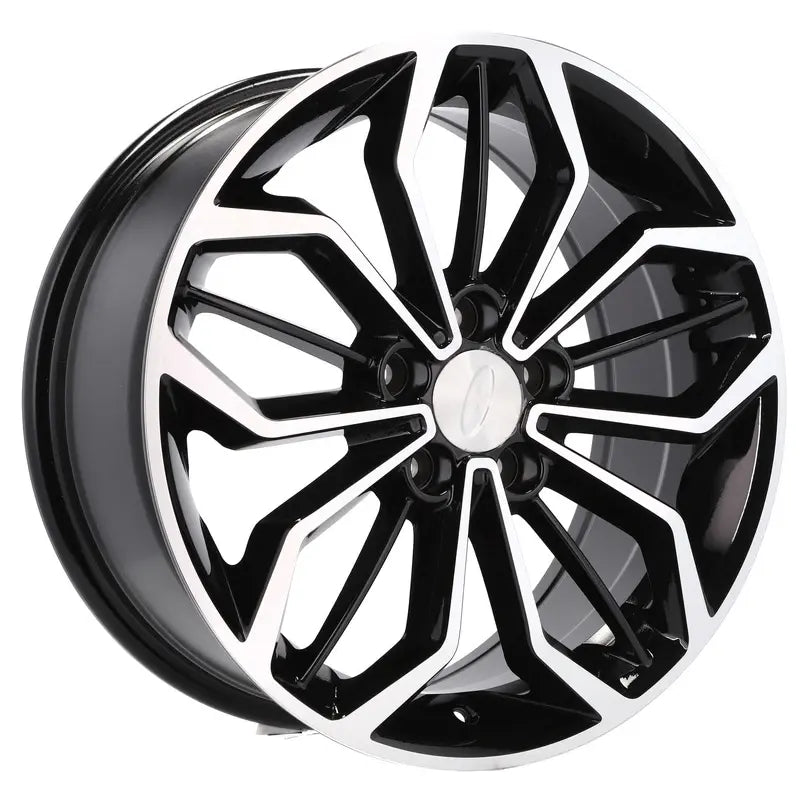 Alu kola pro Ford FE187 8x18 5x108 ET55 63.4 Black Polished | Wheelsup.cz