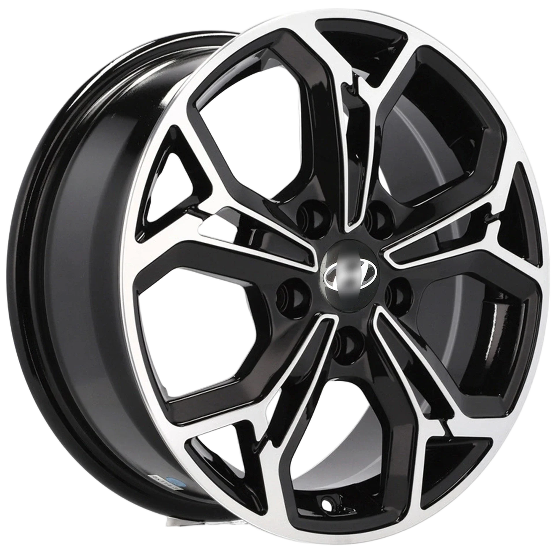 Alu kola pro Kia FE190 7x17 5x114.3 ET48.5 67.1 Black Polished | Wheelsup.cz