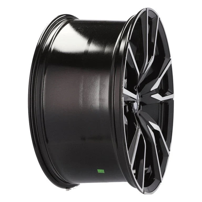 Alu kola pro BMW FE221 9.5x22 5x112 ET32 66.6 Black Polished | Wheelsup.cz