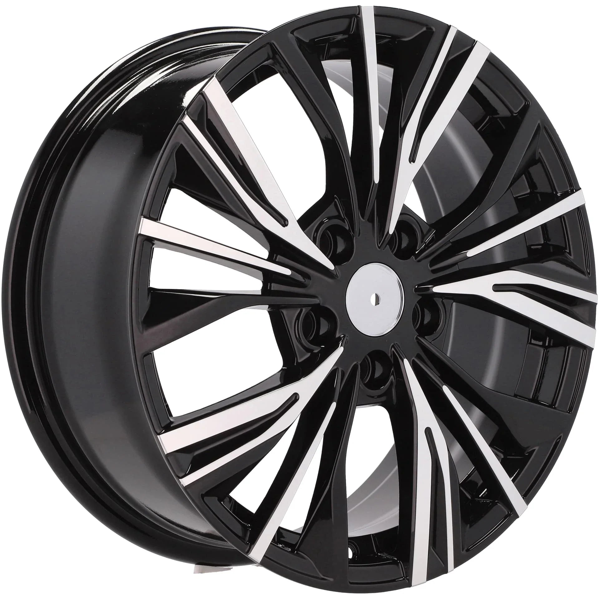Alu kola pro Nissan FE224 7x18 5x114.3 ET47 66.1 Black Polished | Wheelsup.cz