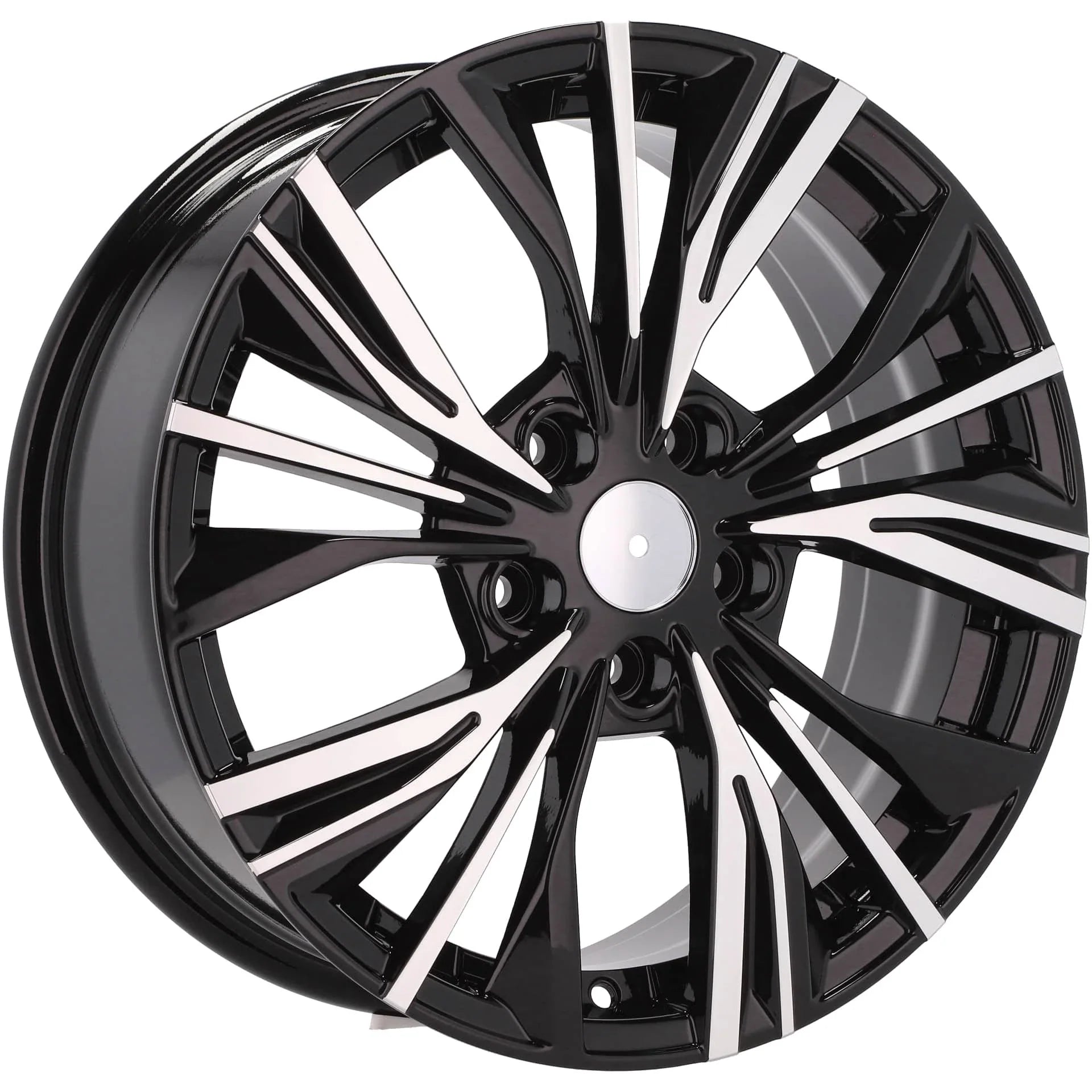 Alu kola pro Nissan FE224 7x18 5x114.3 ET47 66.1 Black Polished | Wheelsup.cz