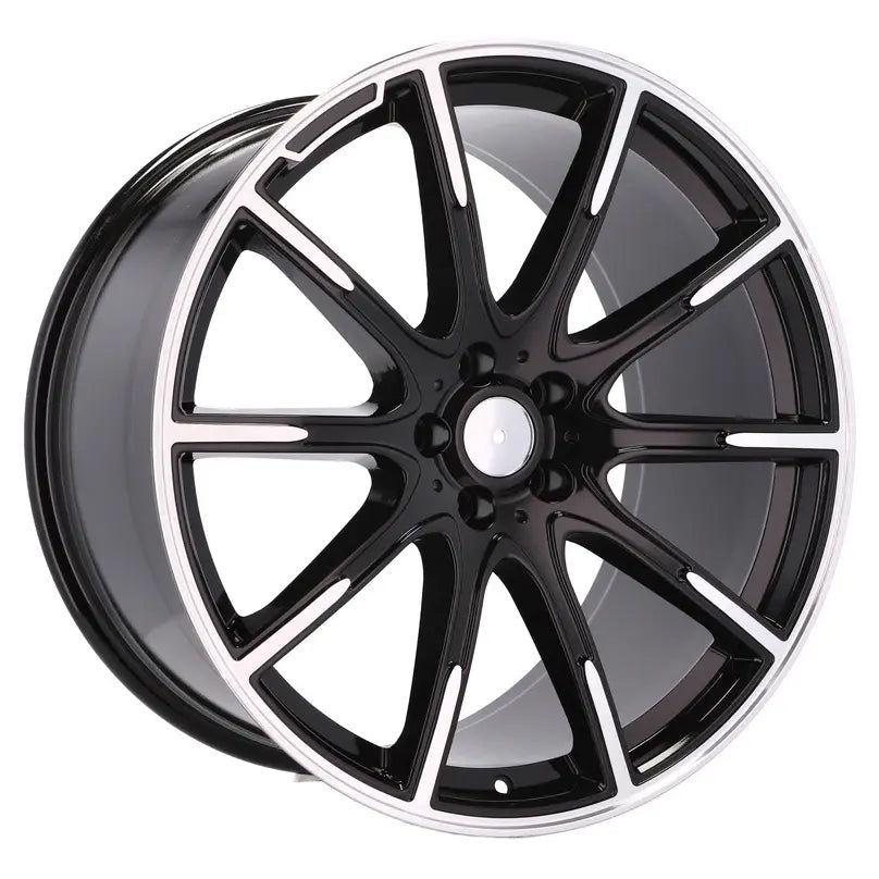 Alu kola pro Mercedes FE236 9.5x19 5x112 ET43 66.6 Black Polished | Wheelsup.cz