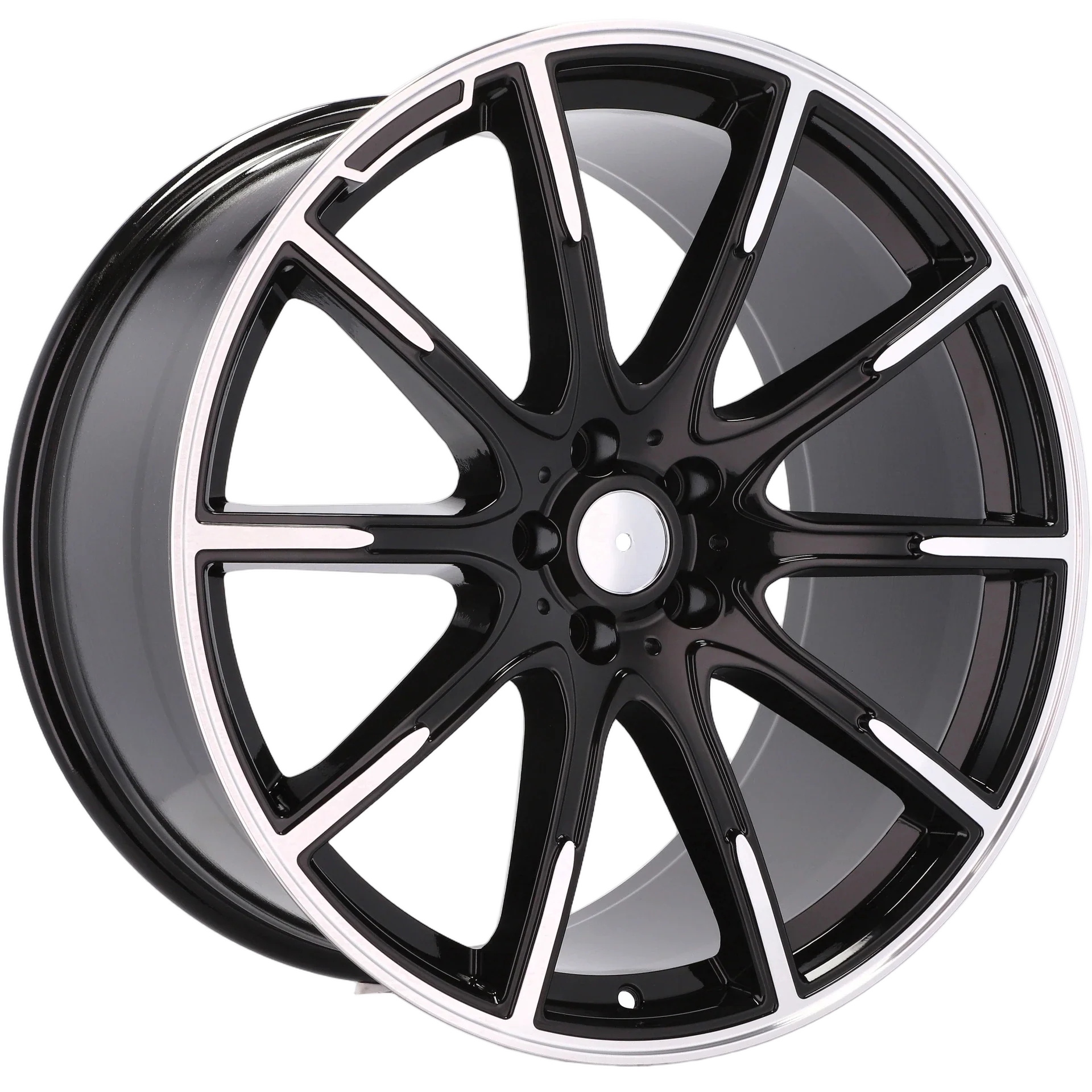 Alu kola pro Mercedes FE236 8.5x19 5x112 ET36 66.6 Black Polished | Wheelsup.cz