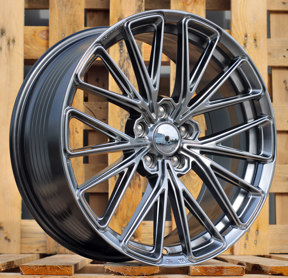 Alu kola Racing Line FF137 8x18 5x108 ET38 stříbrná, Racing Line WheelsUp