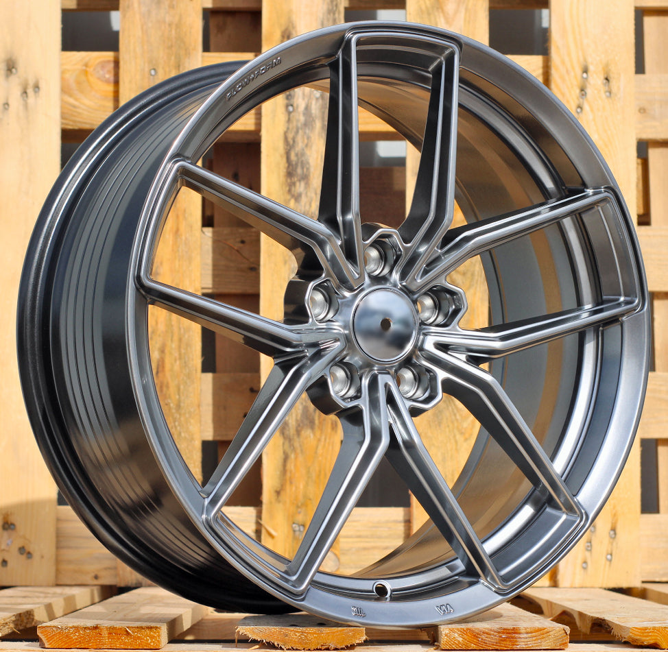Alu kola Racing Line FF138 8x18 5x108 ET38 stříbrná, Racing Line WheelsUp