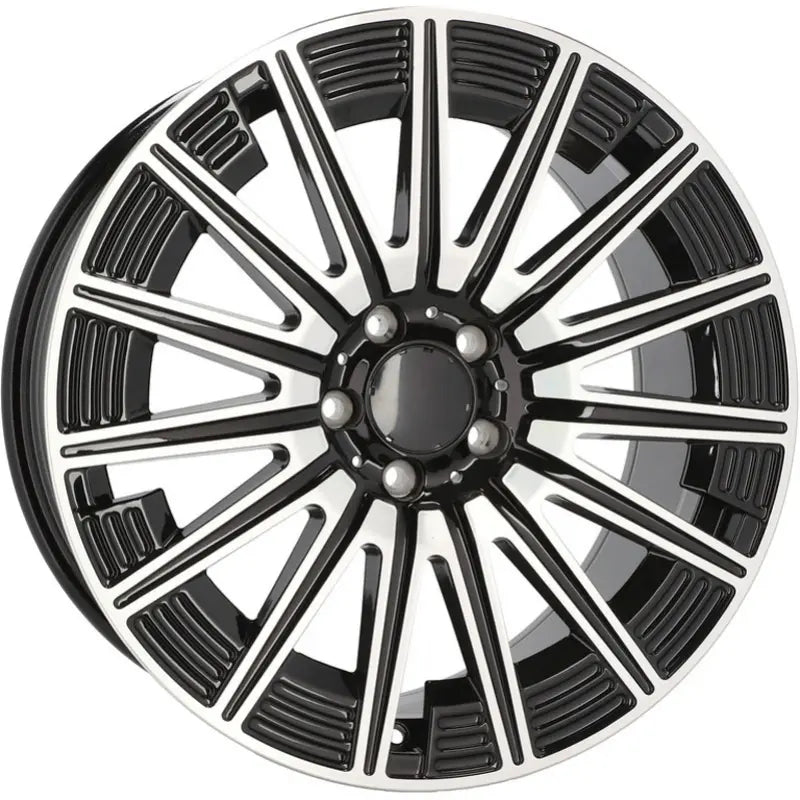 Alu kola pro Mercedes FLB005 9.5x19 5x112 ET49 66.6 Black Polished | Wheelsup.cz