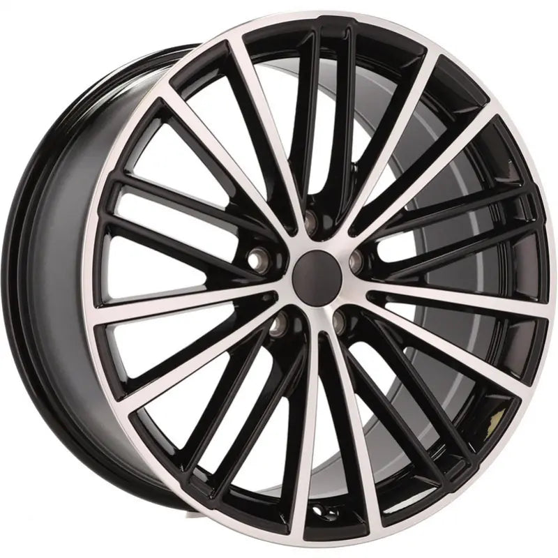Alu kola pro BMW H3071F 9x19 5x112 ET44 66.6 Black Polished | Wheelsup.cz