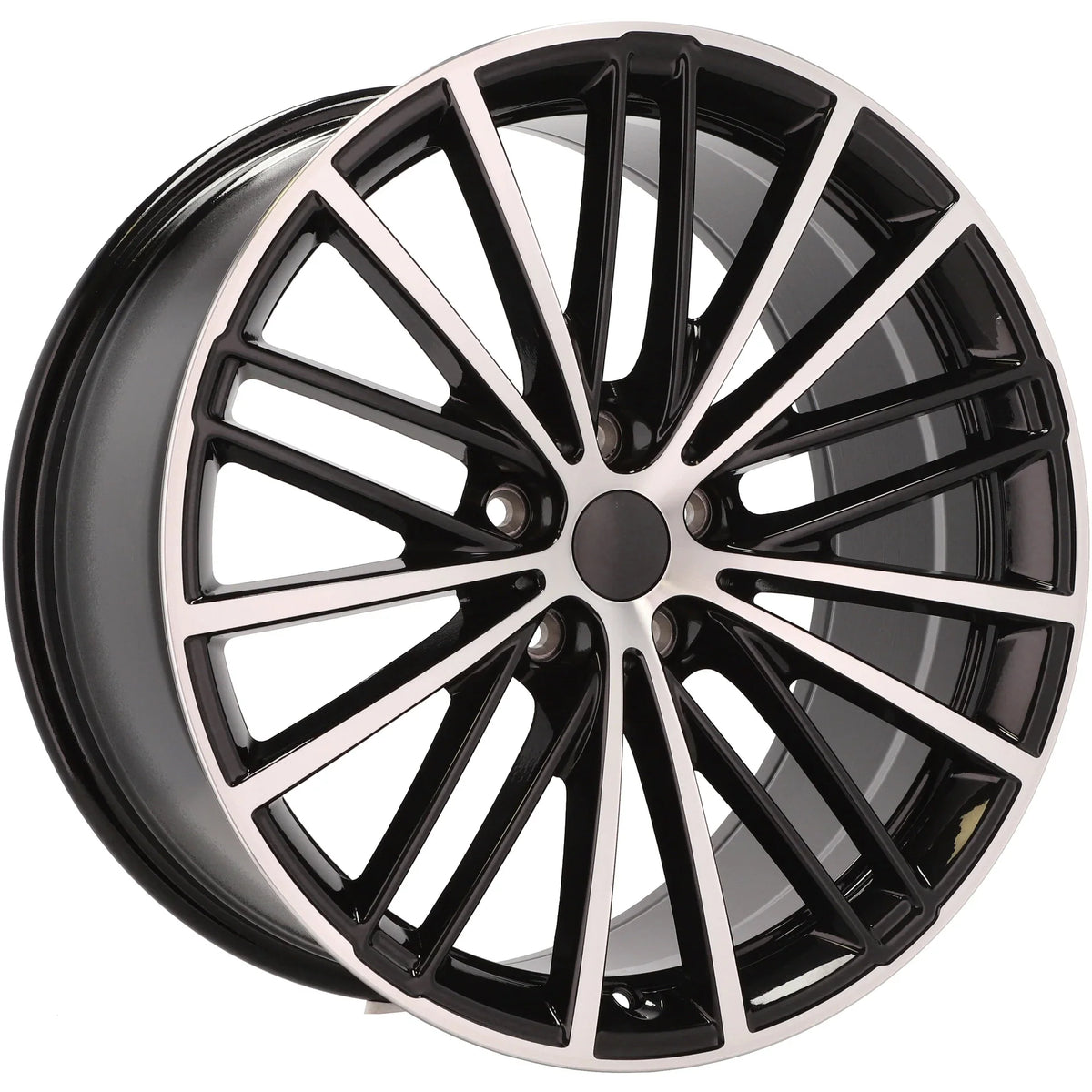 Alu kola pro BMW H3071F 9x19 5x112 ET44 66.6 Black Polished