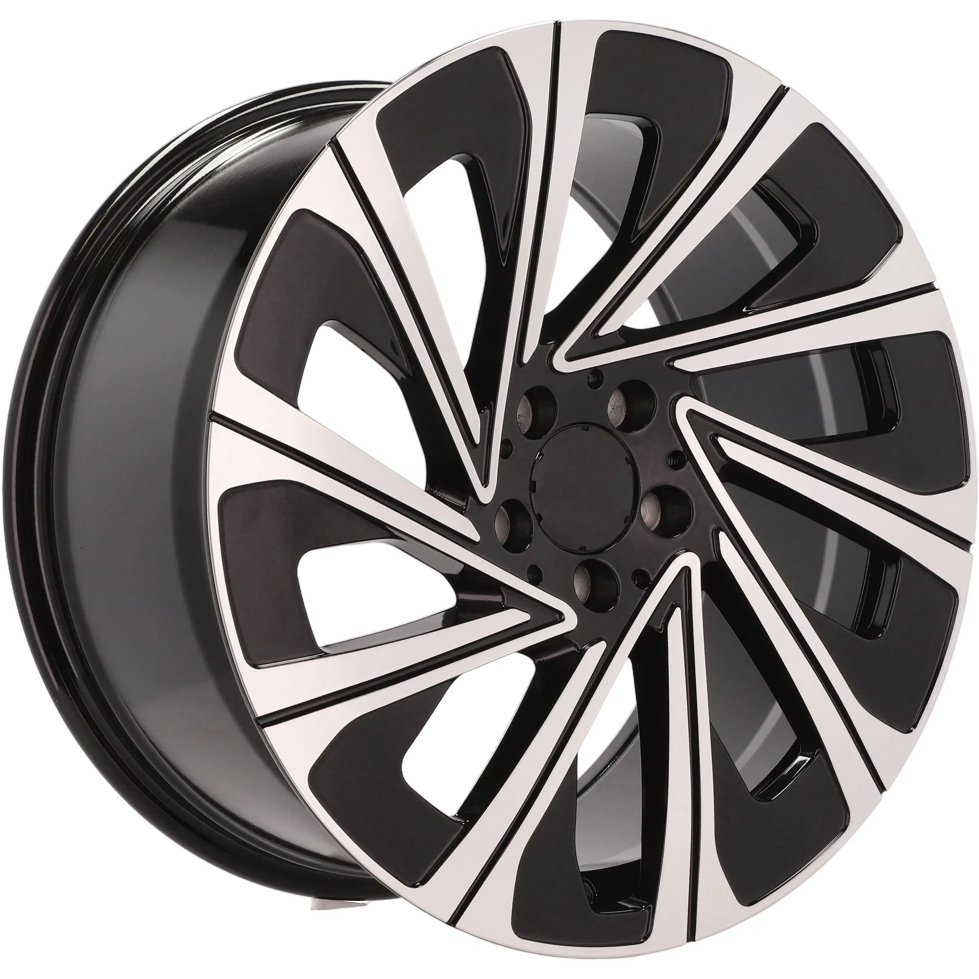 Alu kola pro Mercedes H3141F 9.5x19 5x112 ET51 66.6 Black Polished | Wheelsup.cz
