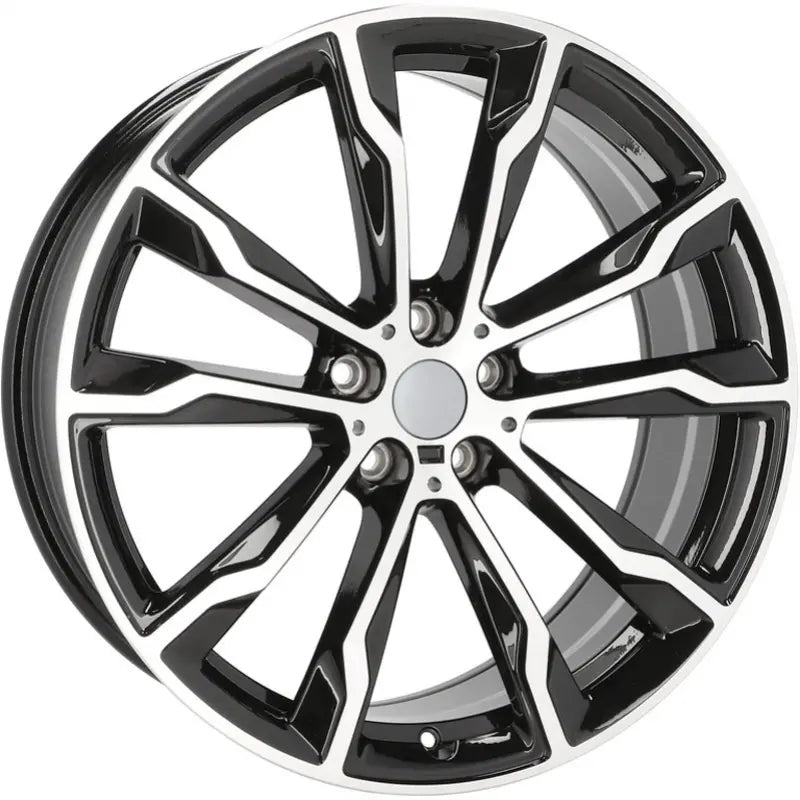 Alu kola pro BMW H3263F 9.5x20 5x112 ET43 66.6 Black Polished | Wheelsup.cz