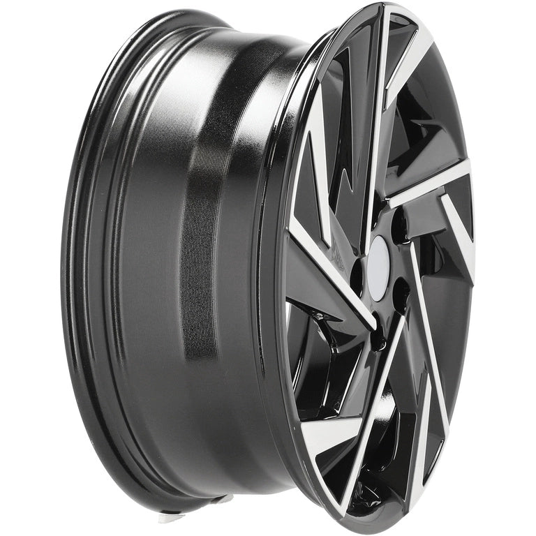 Alu kola pro Hyundai H3317F 7x17 5x114.3 ET49 67.1 Black Polished | Wheelsup.cz