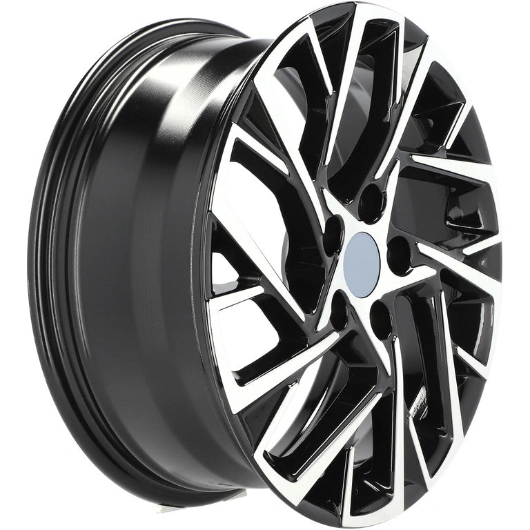 Alu kola pro Hyundai H3318F 7x17 5x114.3 ET51 67.1 Black Polished | Wheelsup.cz