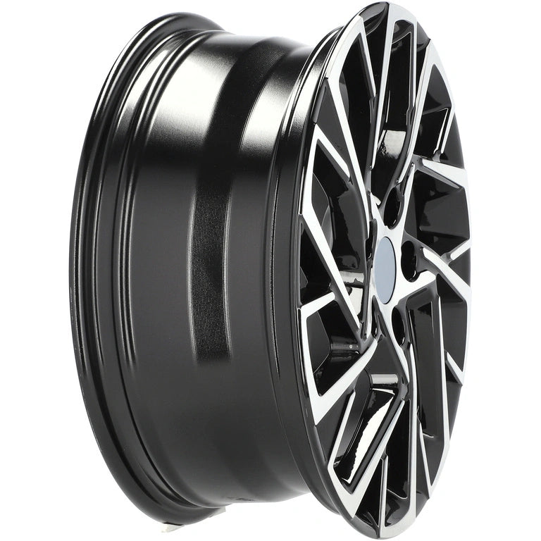 Alu kola pro Hyundai H3318F 7x17 5x114.3 ET51 67.1 Black Polished | Wheelsup.cz