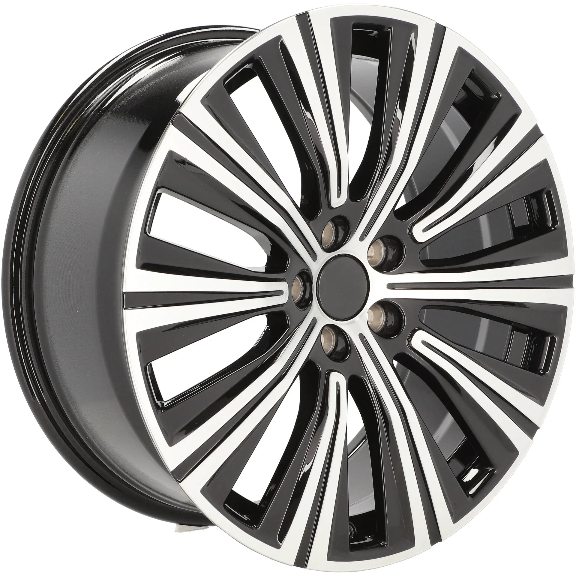 Alu kola pro Volvo H3337F 8.5x19 5x108 ET47 63.4 Black Polished | Wheelsup.cz